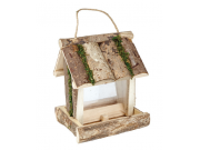 Gardman Rustic Wooden Seed Feeder